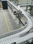 Stainless Steel Slat Chain Conveyor for Bottles