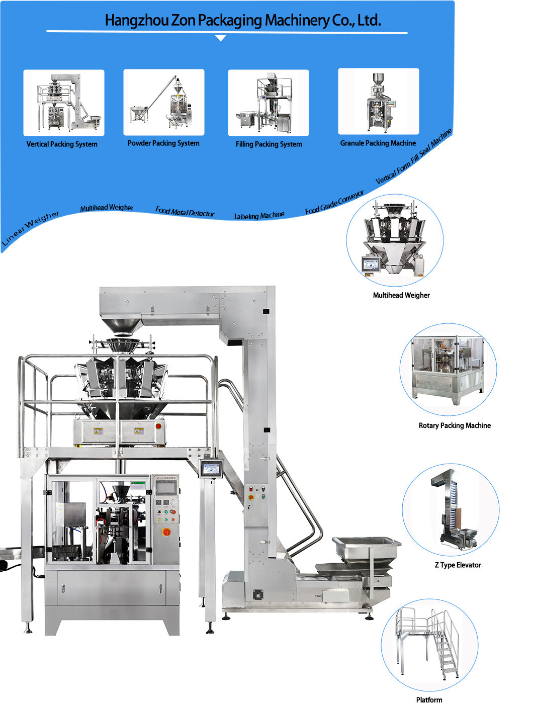 300g 500g Flat Pouch Cashew Nuts Packing Machine Multi Function