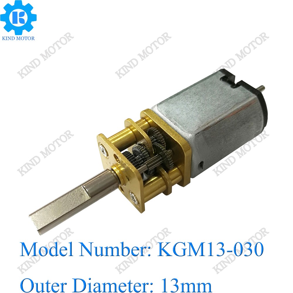 Small size brush 5v 6v 7.2volt M10 M20 dc gear motor diameter 10mm