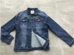 UZZI Mens Denim Jacket And Jeans Button Through Stretch Denim Trucker Jacket