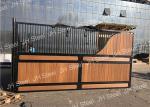 Hot Dip Galvanized Metal Horse Stall Gates / Horse Barn Builders