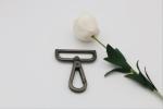 Good quality plating gunmetal color 38.5 mm metal snap hook lanyard for purse
