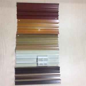 Wholesale Customized Wood Grain Aluminum Extrusion Smooth Floor Skirting Board from china suppliers