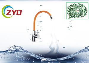 Wholesale 304 Stainless Steel Sink Spout , Colorful Silica Gel Covered Tap Spout from china suppliers