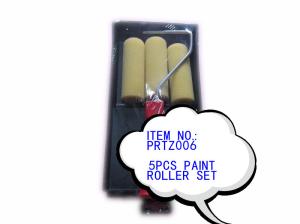 Wholesale 5pcs Paint Rollers Covers Durable Coating Roller Brush Wall Painting Tools Roller Sleeve from china suppliers