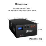 EU Stock 48V 280AH-320AH Stackable Battery Kits 3.0 Version
