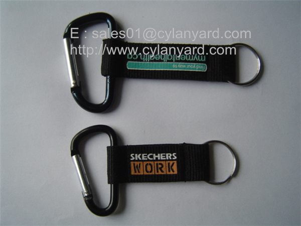 Camping carabiner wrist strap lanyards