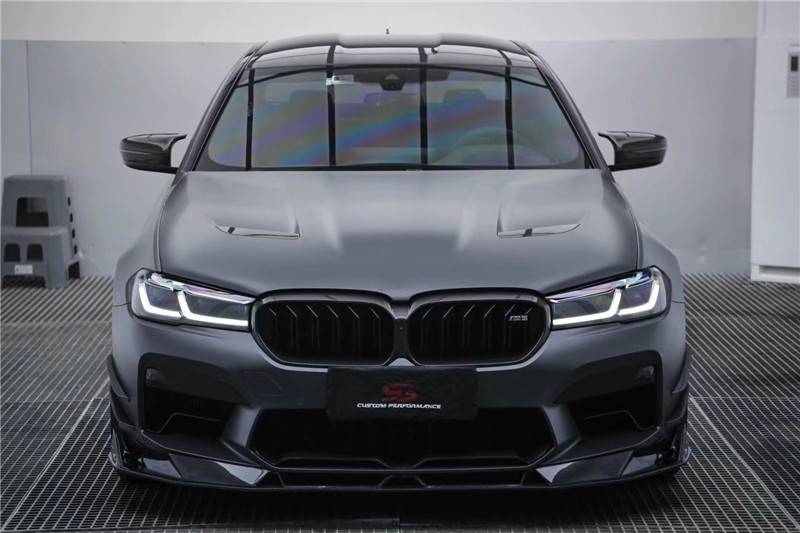 Auto Parts Carbon Fiber Body Kit for BMW M5 F90 M5 F90 Carbon Fiber Front Shovel Diffuser Spoiler Side Skirt Hood Body Kit