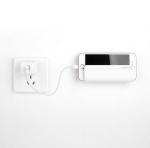 Universal Wall Stand Mount Charger Phone Holder For iPhone Samsung Huawei Xiaomi