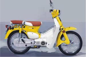 Wholesale 72V40Ah Electric Powered Motorcycle 2500W 55A Lithium Battery Super Cub from china suppliers