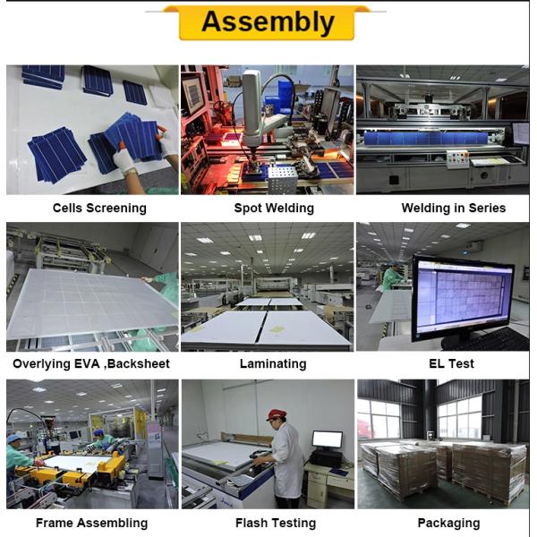 100w 200w Poly Cell Aluminum Glass Solar Panel Off The Grid On Grid Solar Panel