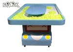 Indoor Amusement Game Machines , Commercial Painting Table Cartoon Car Sand