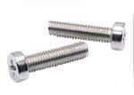Anti Corrosion SS Cross Recessed Screw , Fully Threaded Cheese Head Screw