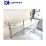2023 Frameless Pool Stair Clamp Balustrade Glaze Handrail Spigot Fitting Glass