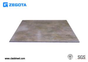 Wholesale Gold Rosy Stainless Steel Ultra Thin CNAS Copper Clad Steel Sheet from china suppliers