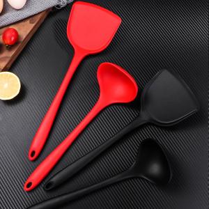 Wholesale Non-Stick 2Pcs Kitchen Silicone Shovel Heat Resistant Silicone Kitchen Utensil Sets from china suppliers