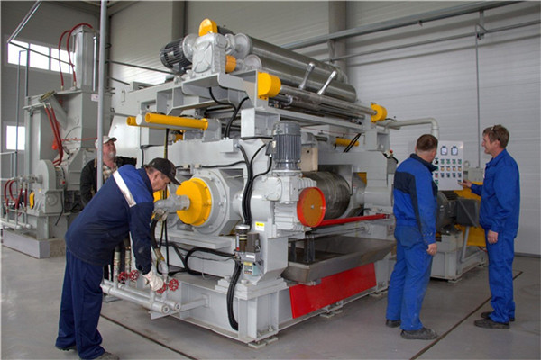 SGS Rubber Two Roll Mill Stock Blender Rubber Mixing Mill For Rubber Compounding