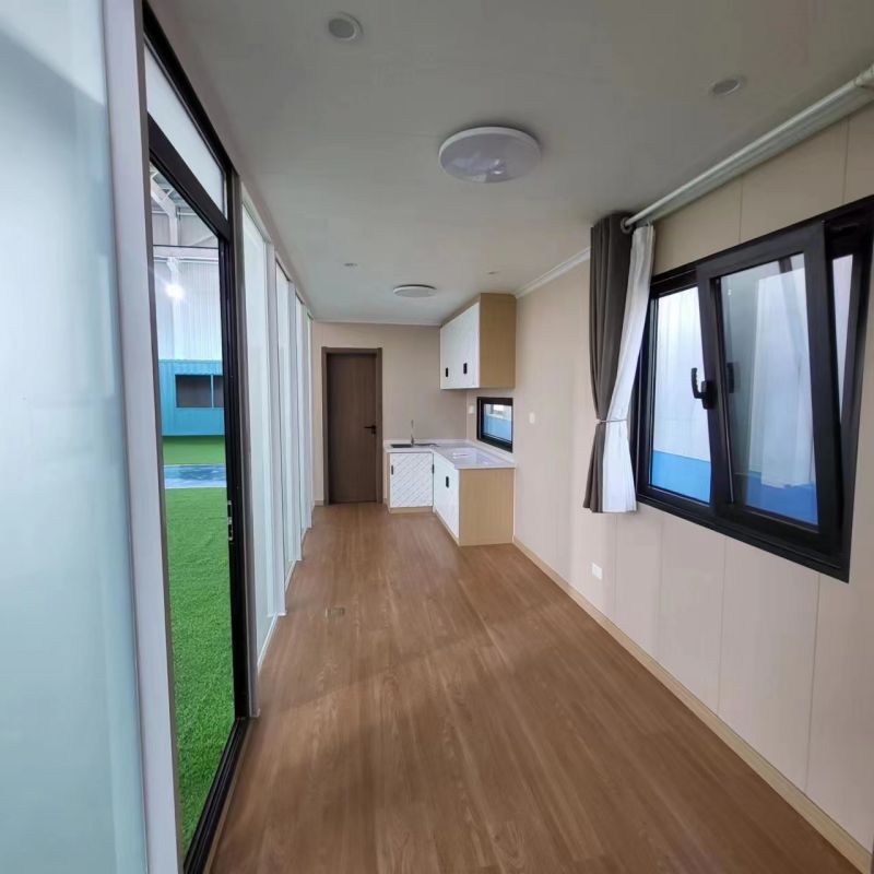 Foldable Insulation Expandable Home Prefab Shipping with Steel Luxury Container House