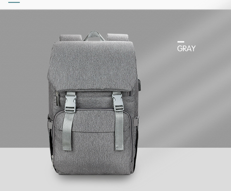 Waterproof Mommy Diaper Bag Large Capacity Backpack Organizer Multifunction Baby Bags With Stroller Strap For Mom&Dad