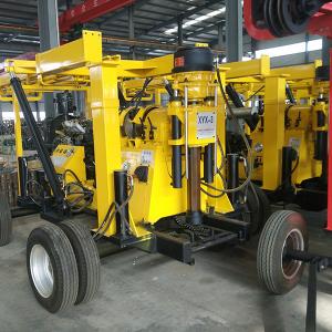 Wholesale Durable Engineering Drilling Rig Yellow Color Steel XYX-3 Wheel Core Drilling Rig from china suppliers