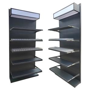 Wholesale product display shelves shop shelves black display racks from china suppliers