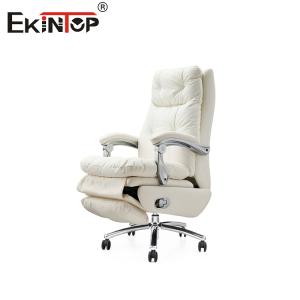 Wholesale Modern White Leather Multi-functional Office Chair Style and Utility in One from china suppliers