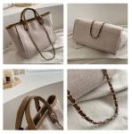 Latest Fashion Shoulder Crossbody Bag for Women Retro Printed Casual Leather