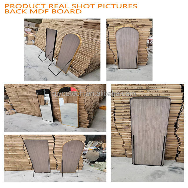 Easy Installation Metal Frame Mirror for Modern Apartment Design Personalization
