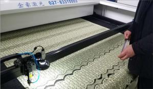 Wholesale Knitting Curtain Automatic Leather Laser Cutting Machine Cutting Speed 0 - 48000mm \ Min from china suppliers