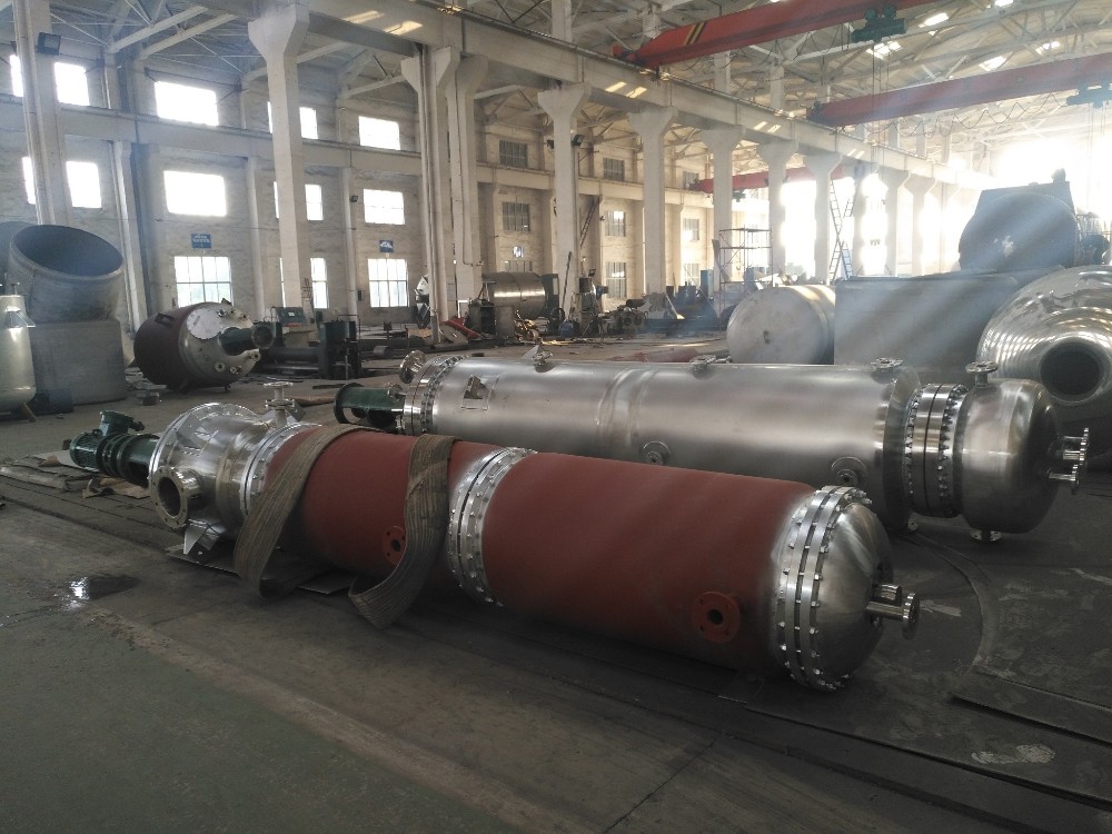 Scraper Horizontal Film Evaporator Stainless Steel Or Carbon Steel Material