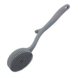 Wholesale ODM Hangable Silicone Kitchen Utensil Long Handle Brush Tool from china suppliers
