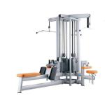 Commercial Gym Equipment Adjustable Pulley 4-Station Strength Training Cable
