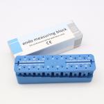 Blue Dental Polishing Handpiece Root Canal Files Measuring Autoclavable Endo Box