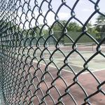 9 Gauge Heavy Duty Industrial PVC Chain Link Fence 6ft X 50ft
