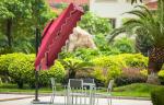 Customized Aluminium Garden Parasol Outdoor Patio Waterproof Umbrella