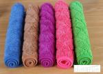 Custom Logo Various Colored Microfiber Car Cleaning Cloth Eco - Friendly 40*50cm