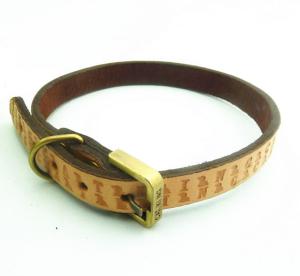 Wholesale Leather pet dog collar from china suppliers