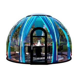 Wholesale Outdoor sun and rain protection homestay automatic tent no dead Angle view PC star room camping from china suppliers