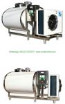 Stainless steel Milk Cooling Tank Body For Lorry Trucks 8CBM- 25CBM
