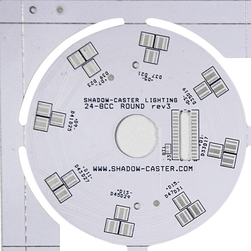 SMD 3030 LED Printed Circuit Board OEM HASLENIG OSP Surface Finishing