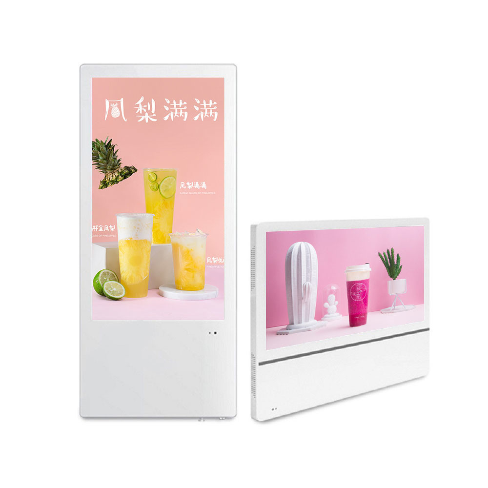 Horizontal LCD Monitor Elevator Android Digital Signage 23.6 Inch