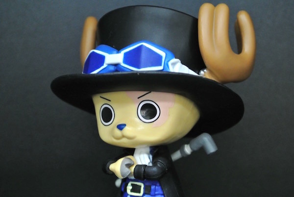 Customized One Piece Figure Collection For Promotion Black Color 8*5*3cm