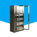 Durable Hospital Storage Cupboards , Stainless Steel Medicine Display Cabinet