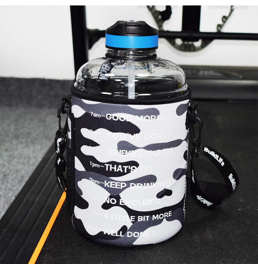 Camouflage Neoprene 1 Gallon Water Bottle Sleeve