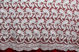 Wholesale Crochet polyester embroidery lace fabric for lady's dresses from china suppliers