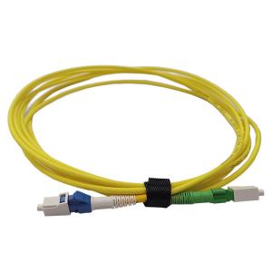 Wholesale 2m Single Mode Fiber Optic Cable , LC / APC - LC / UPC Digital Fiber Optic Cable from china suppliers