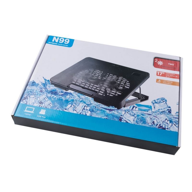 ARTSHOW - Notebook Laptop Cooling Tray External Laptop Cooler Large Size but Silent