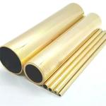Yellow Copper Tubing Seamless ASTM B111 C68700 Brass Tube for Air Condition