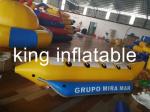 Sea Inflatable Fly Fishing Pontoon Boats For Children And Adult 0.9mm PVC