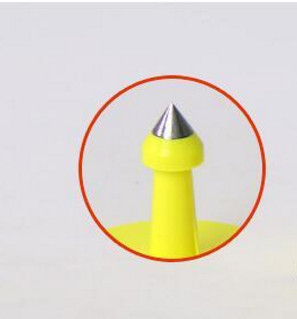 Yellow Color Cattle Ear Tags / One Piece Animal Ear Tags TPU Material